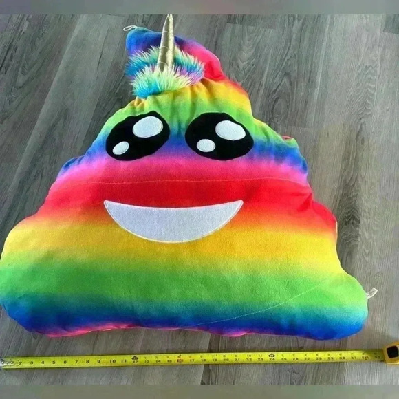 2018 Toy Factory LARGE striped unicorn, Girlhoodcorp, Y2K, Pride, LBGTQ, Cute - Picture 3 of 7